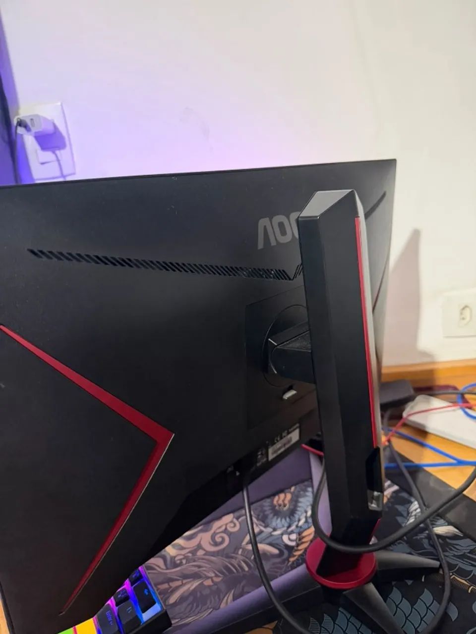 monitor aoc 165hz 1ms usado - Foto 3