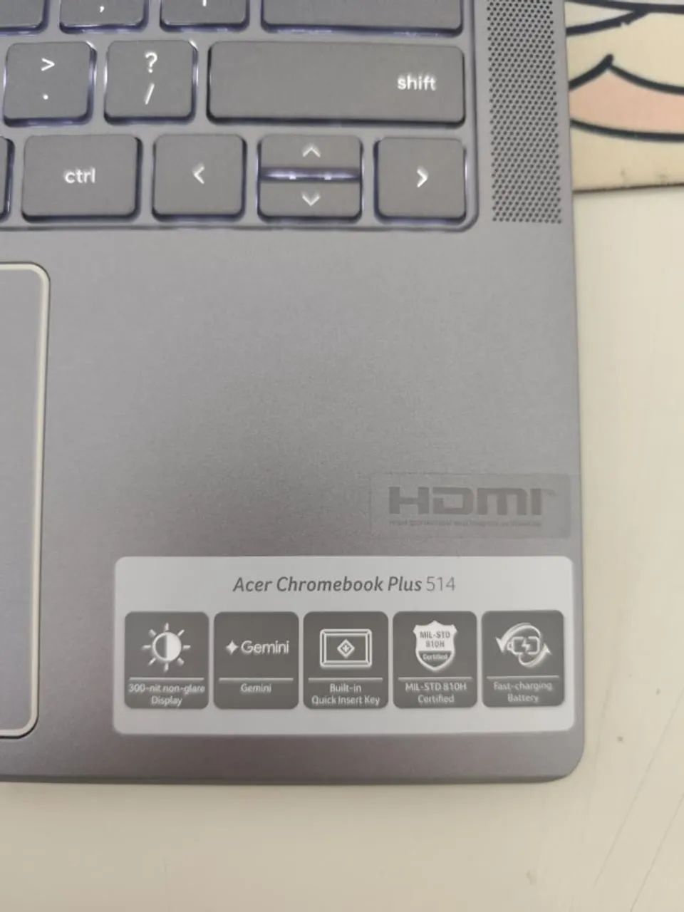 Acer Chromebook Plus 514 - Praticamente Novo! - Foto 4