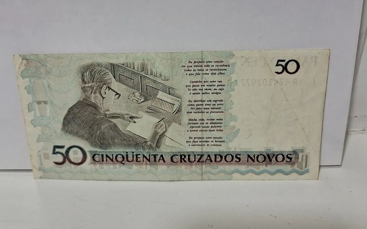 Cédulas antigas 8 reais cada - Foto 2