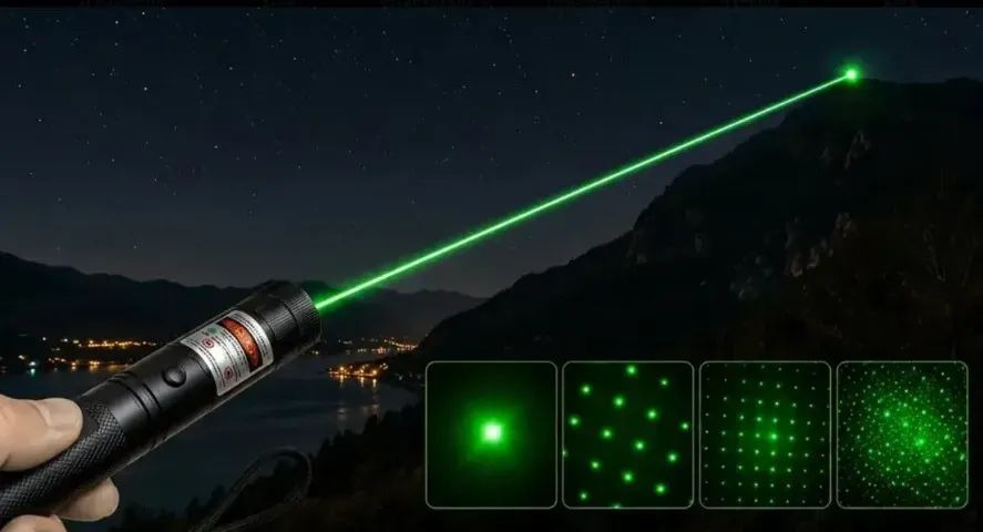 Caneta Laser Pointer Verde  - Foto 4