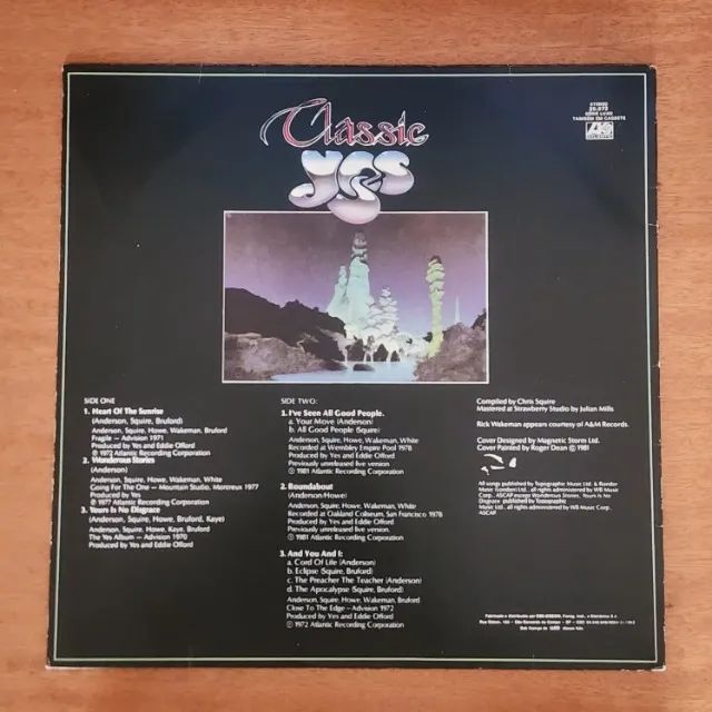 Lp Vinil Yes - Classic Yes 1982 - Foto 2