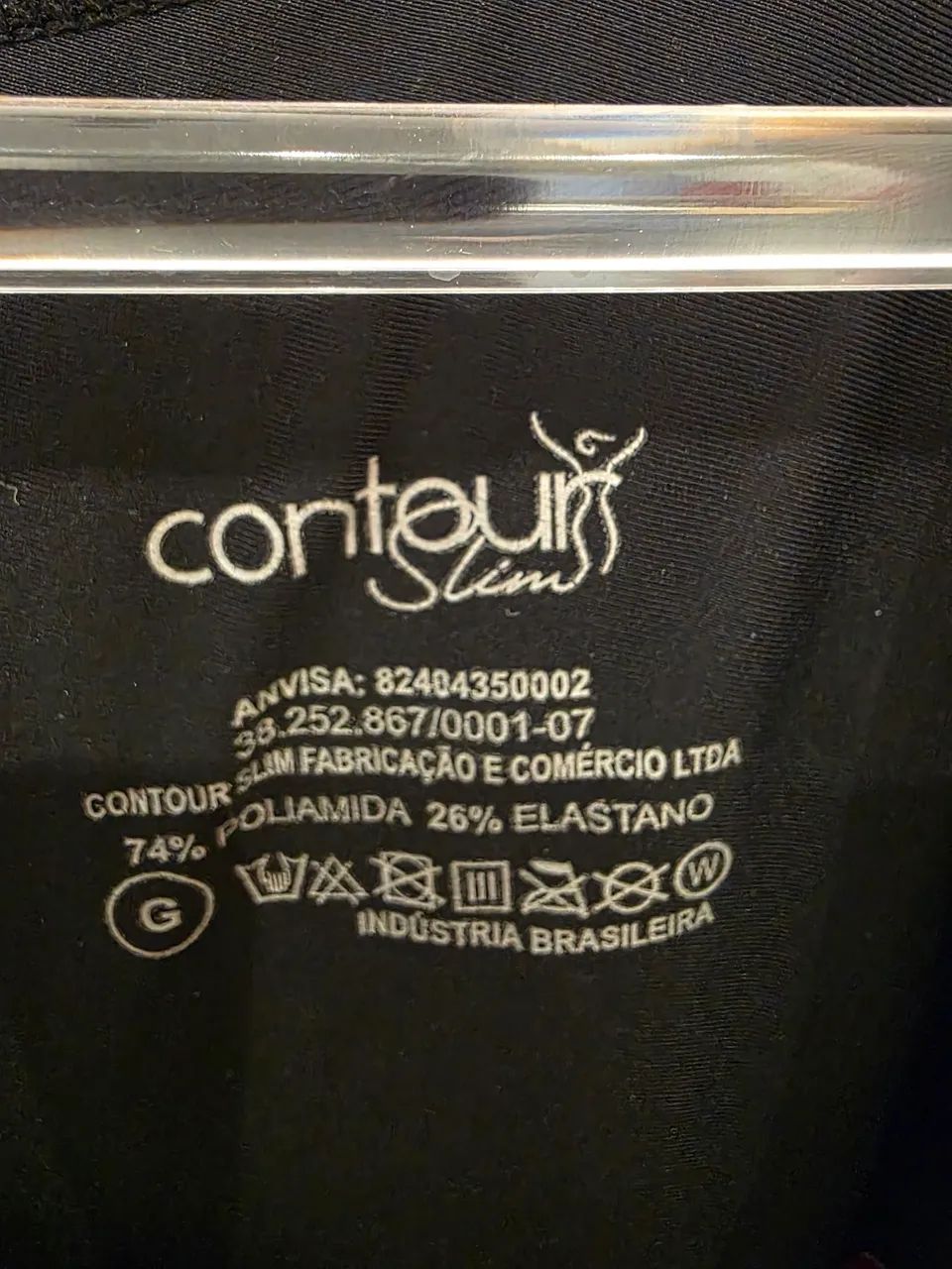 Cinta macaquinho especial Preta Contourslim - Foto 2
