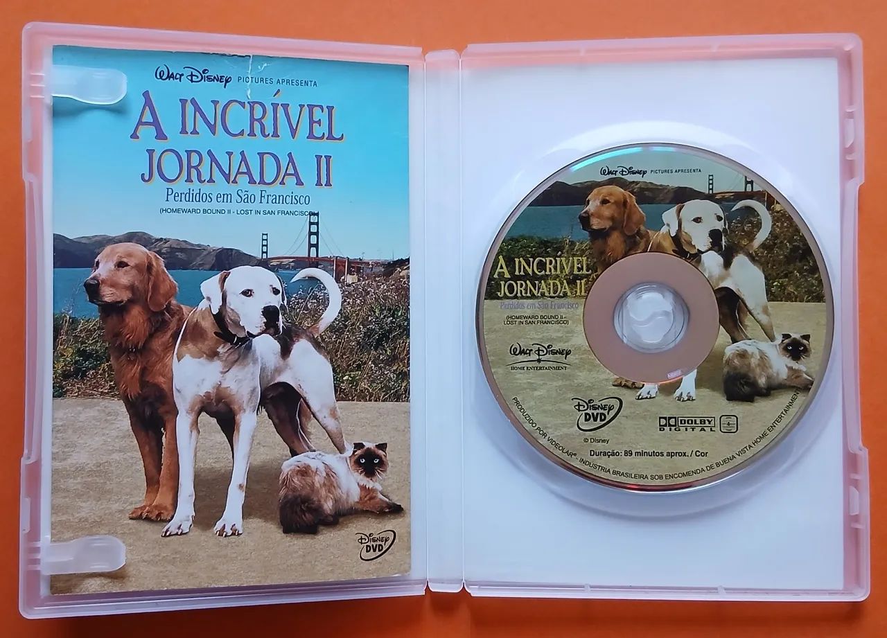 Dvd A Incrível Jornada 1 e 2 - Walt Disney  - Foto 4