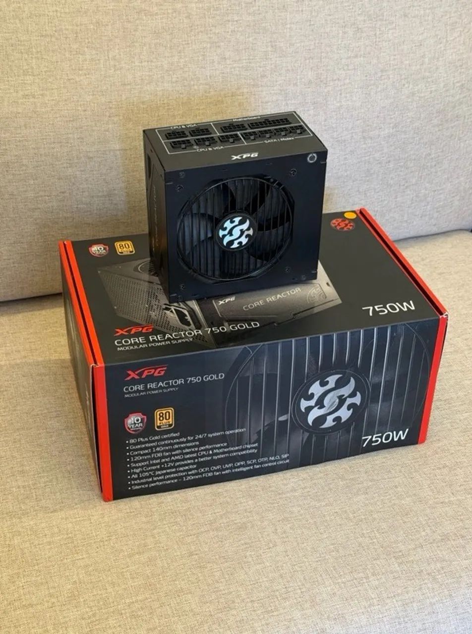 XPG Core reactor 750w Gold - Full modular