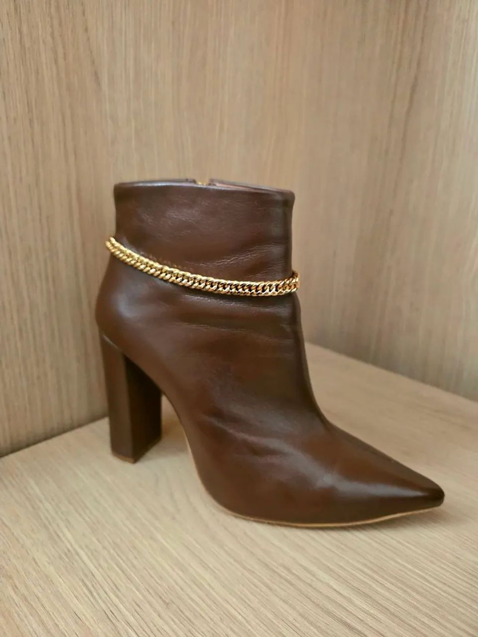 Botas em couro legítimo - Zhaya - Foto 3