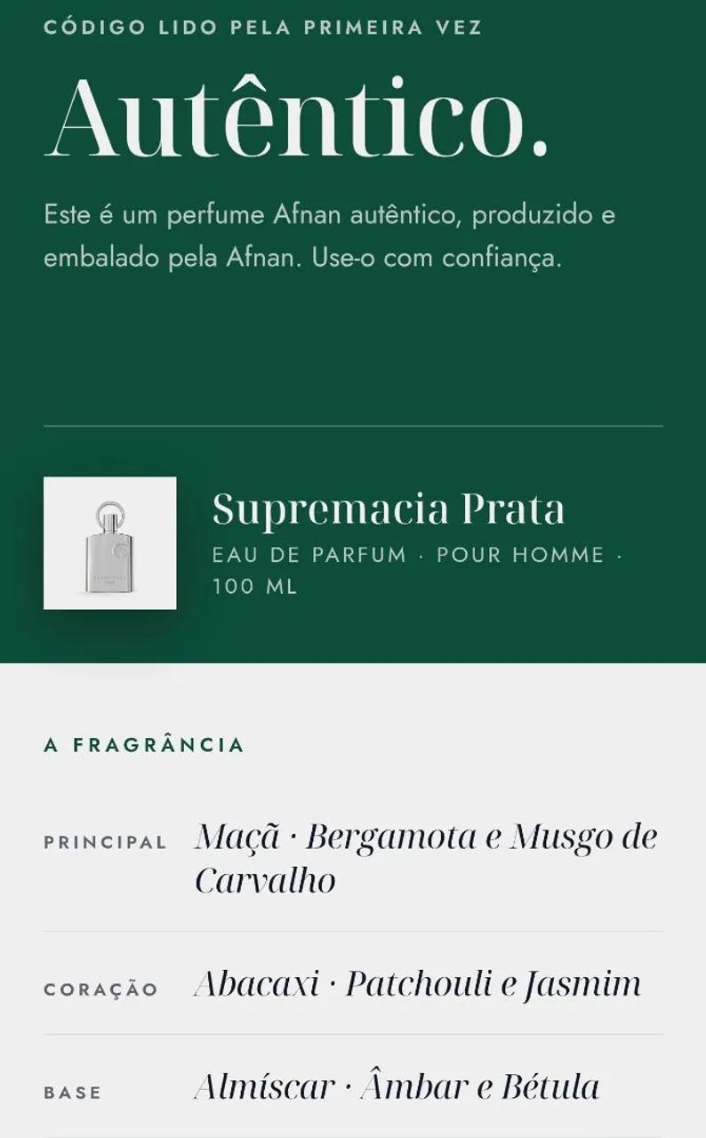Afnan Supremacy Silver - Eau de Parfum - Perfume Masculino 100ml - Foto 2