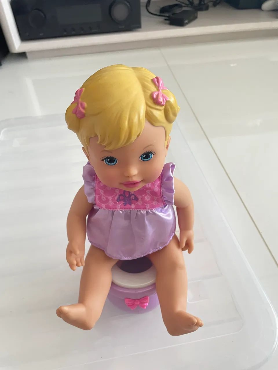 Boneca little mommy penico - Foto 3