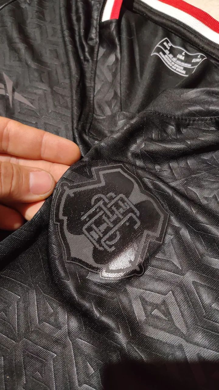 Camisa Santa  cruz Reebok 3D preta (G e GG) - Foto 3