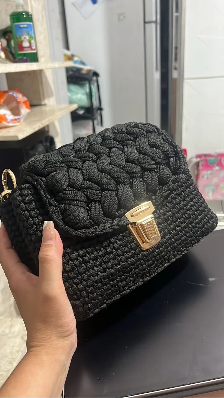 Bolsa em crochê - Foto 4