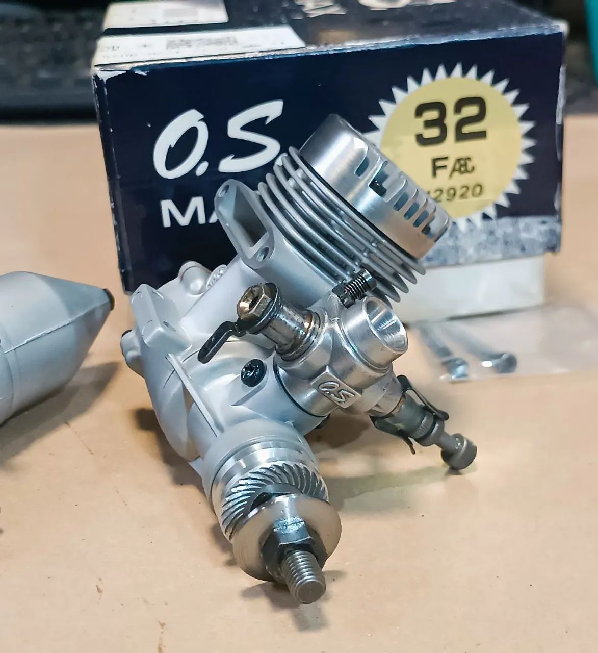 Os Max 32F ABC motor aeromodelo nitro glow  - Foto 4