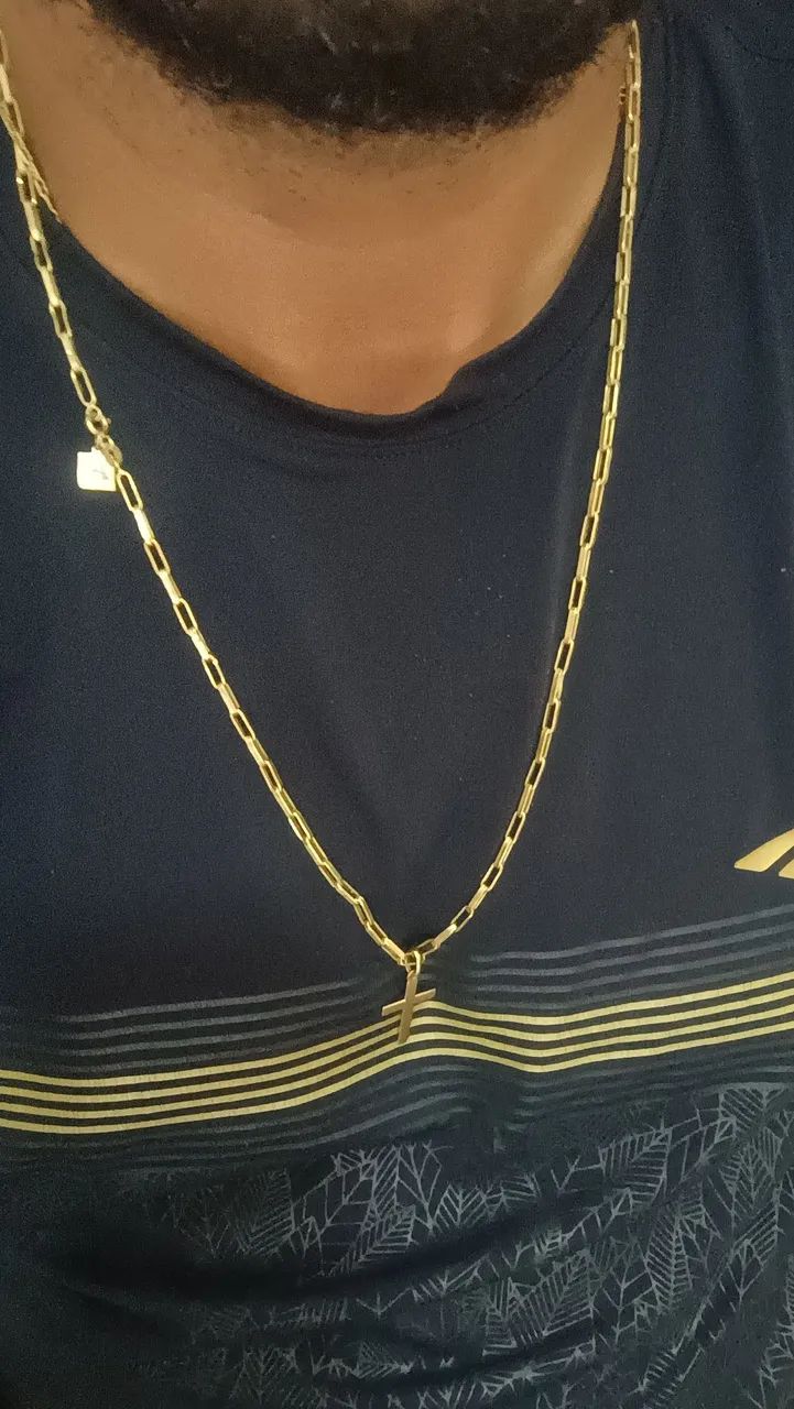 Cordão de ouro 18 k