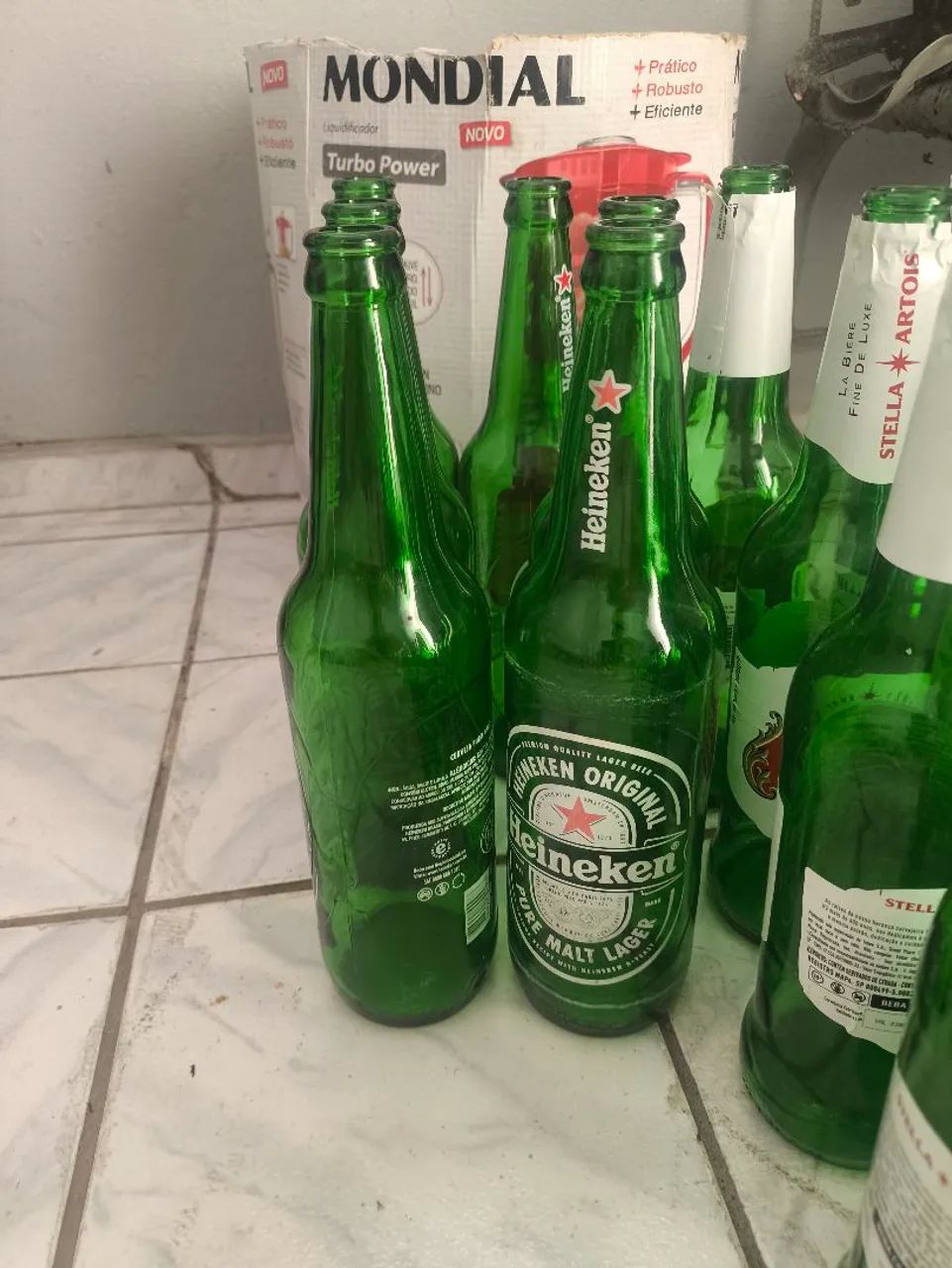 Garrafa de vidro  - Foto 3