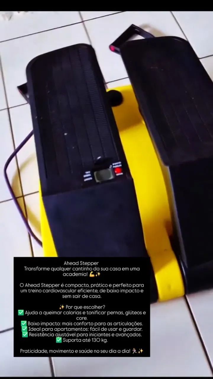 Stepper Air - Exercício em casa - Foto 4