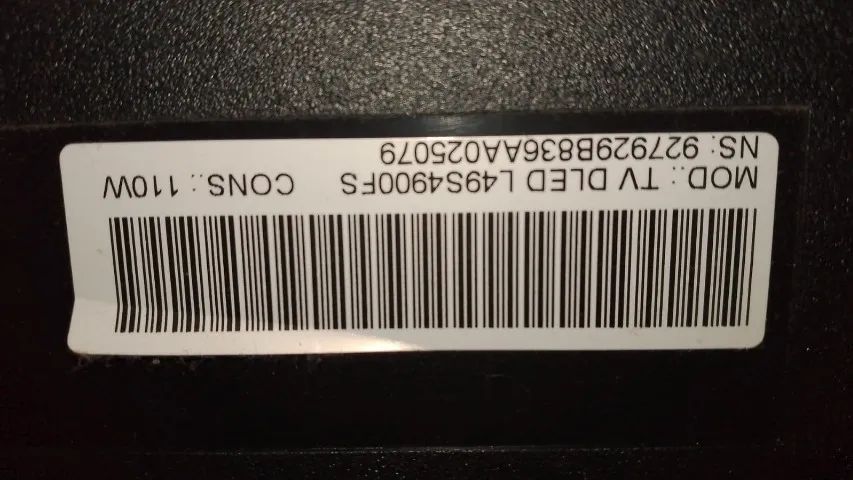 TV TCL 49" para retirar peças - Foto 3