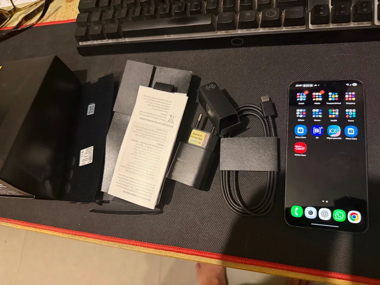 Samsung Galaxy S23 512gb preto - Celulares e Smartphones - Parque