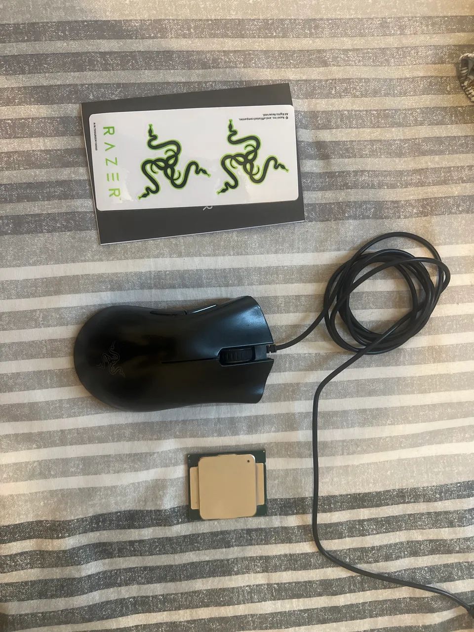 mouse deathadder essential e processador xeon - Foto 5