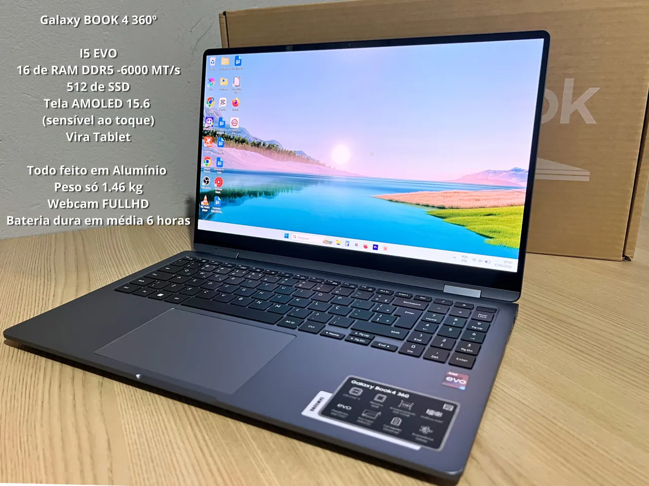 Lenovo Thinkbook i5 13th 16/512gb + impecável - Notebooks - Centro