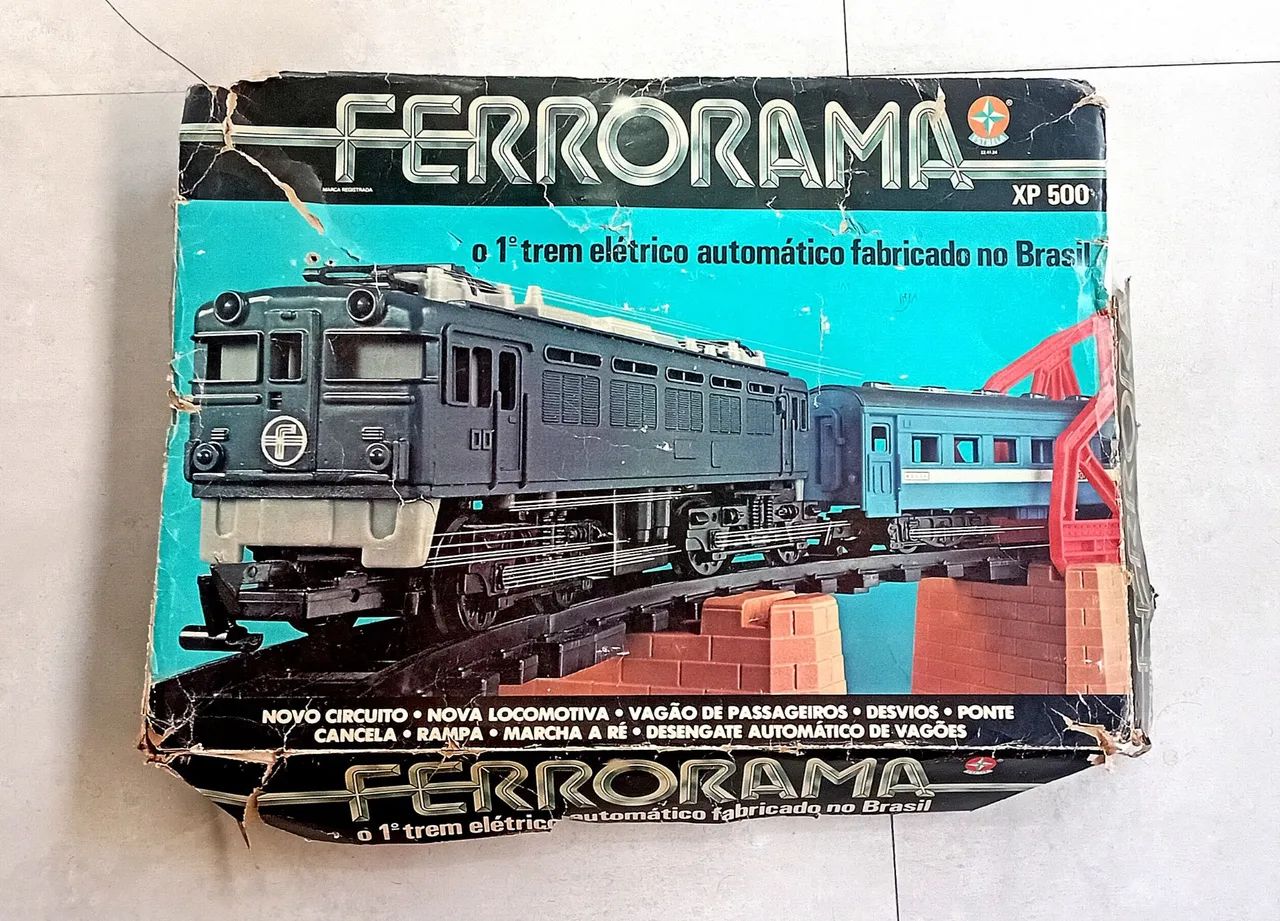 Ferrorama Estrela Xp 500 ( Sem O Trem ) Anos 80 Antigo