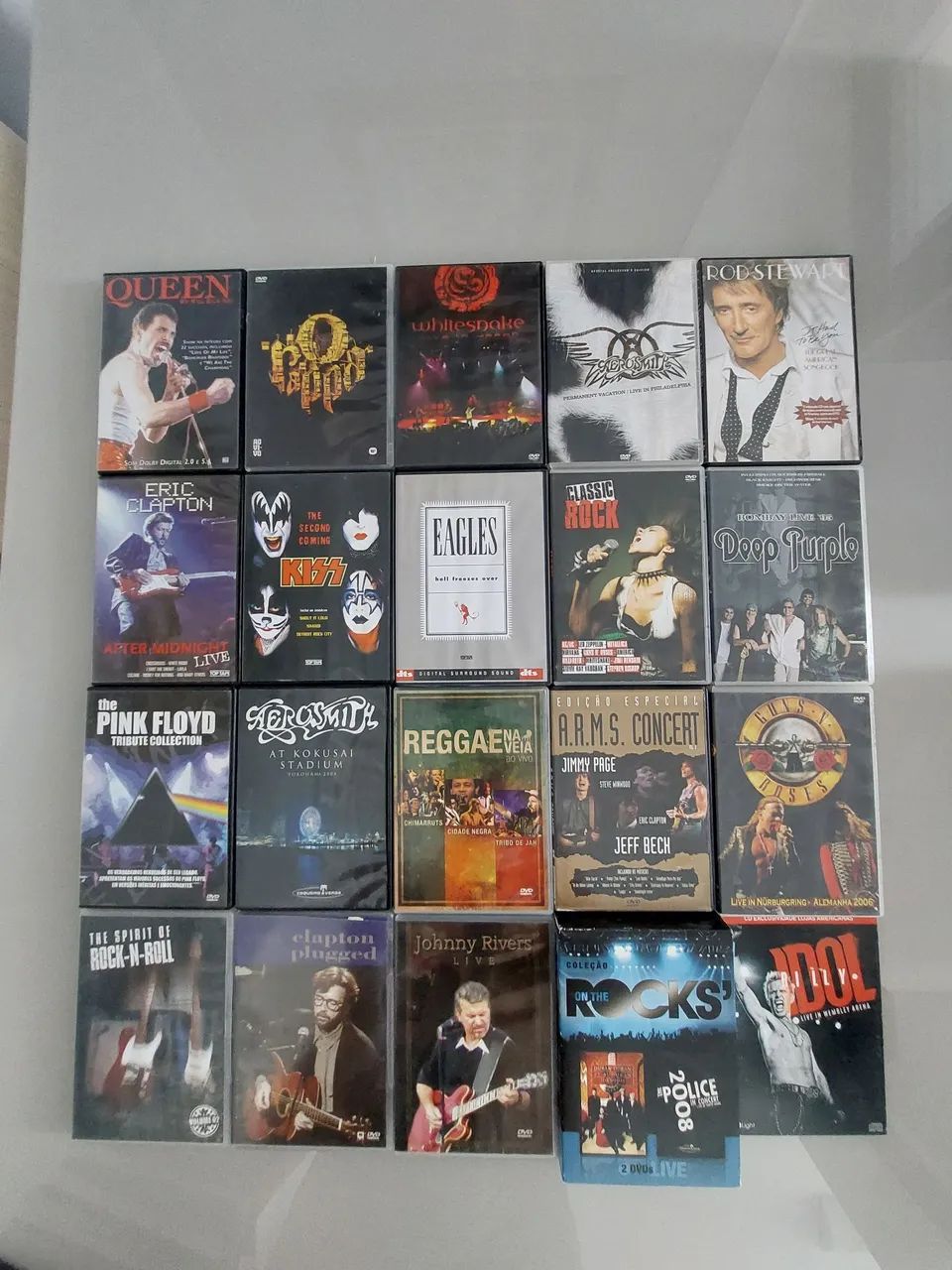 DVDS ORIGINAIS DE ROCK PARA COLECIONADORES. - Foto 2