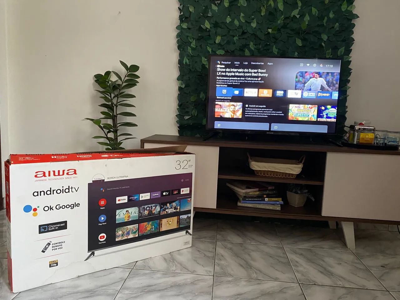 TV AIWA 32 POLEGADAS NOVA 