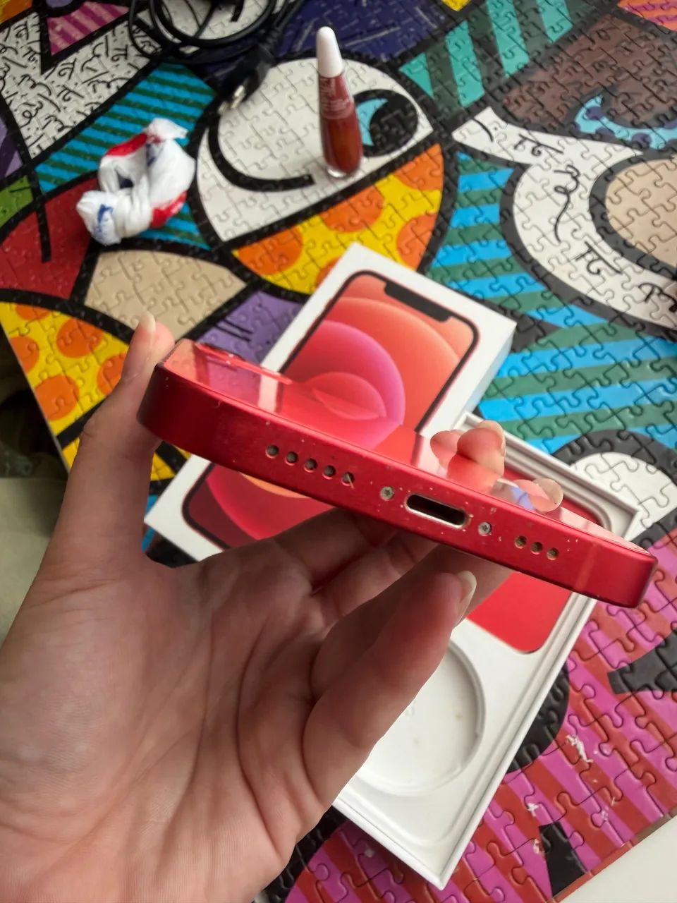 iPhone 12 Red - Foto 4