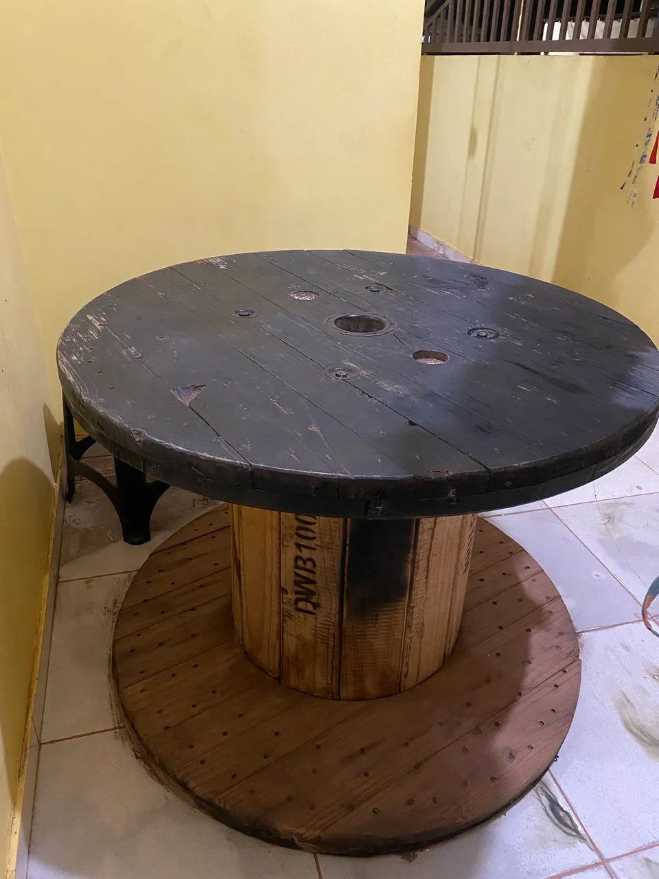 Mesa rústica 