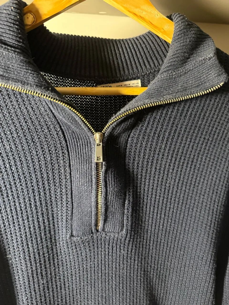 Quarterzip azul zara - Foto 5