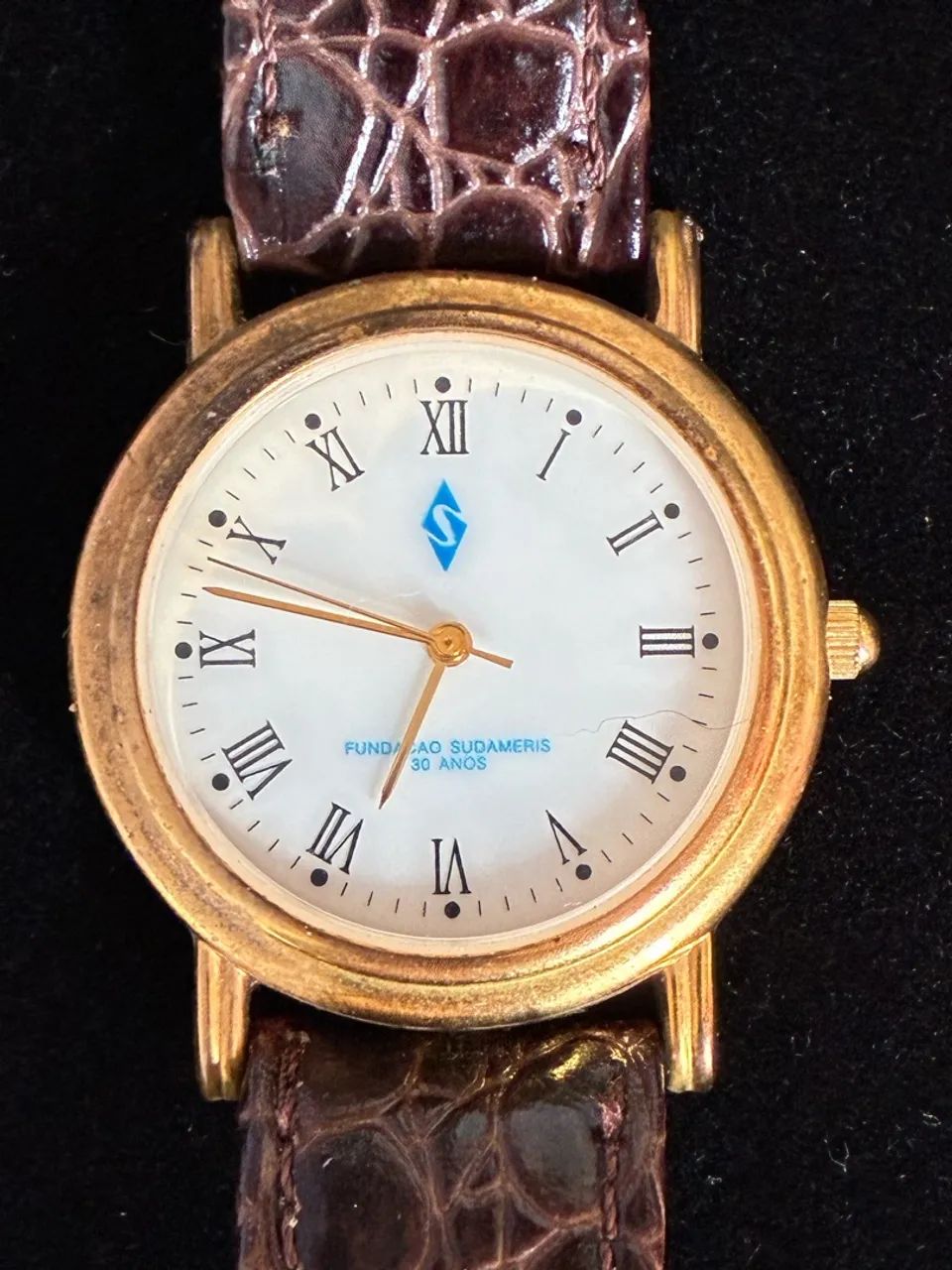 Relógio vintage comemorativo da Fundação Sudameris - Foto 4