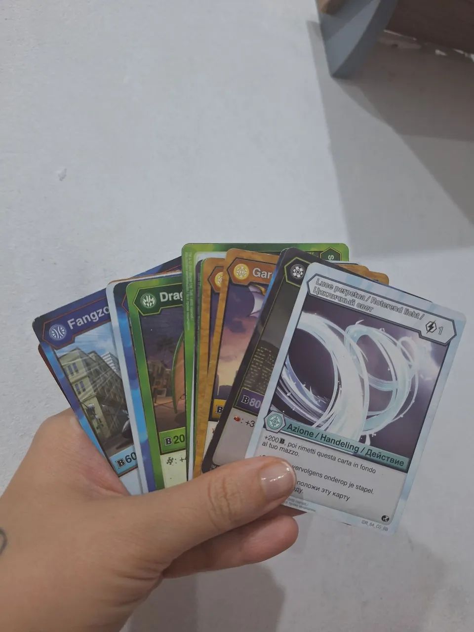 Combo cards bakugan antigos