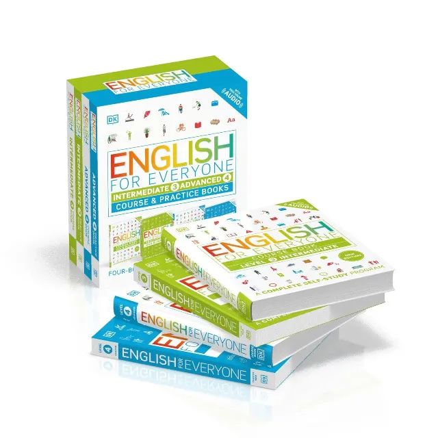 Box English for Everyone - Intermediate + Advanced (Níveis 3 e 4) - Excelente Estado!  - Foto 5