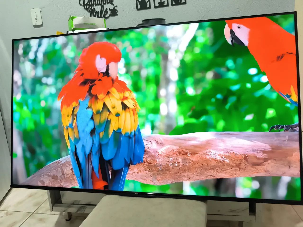 SMART TV 55 ANDROID 4K COMANDO DE ? VOZ - Foto 5
