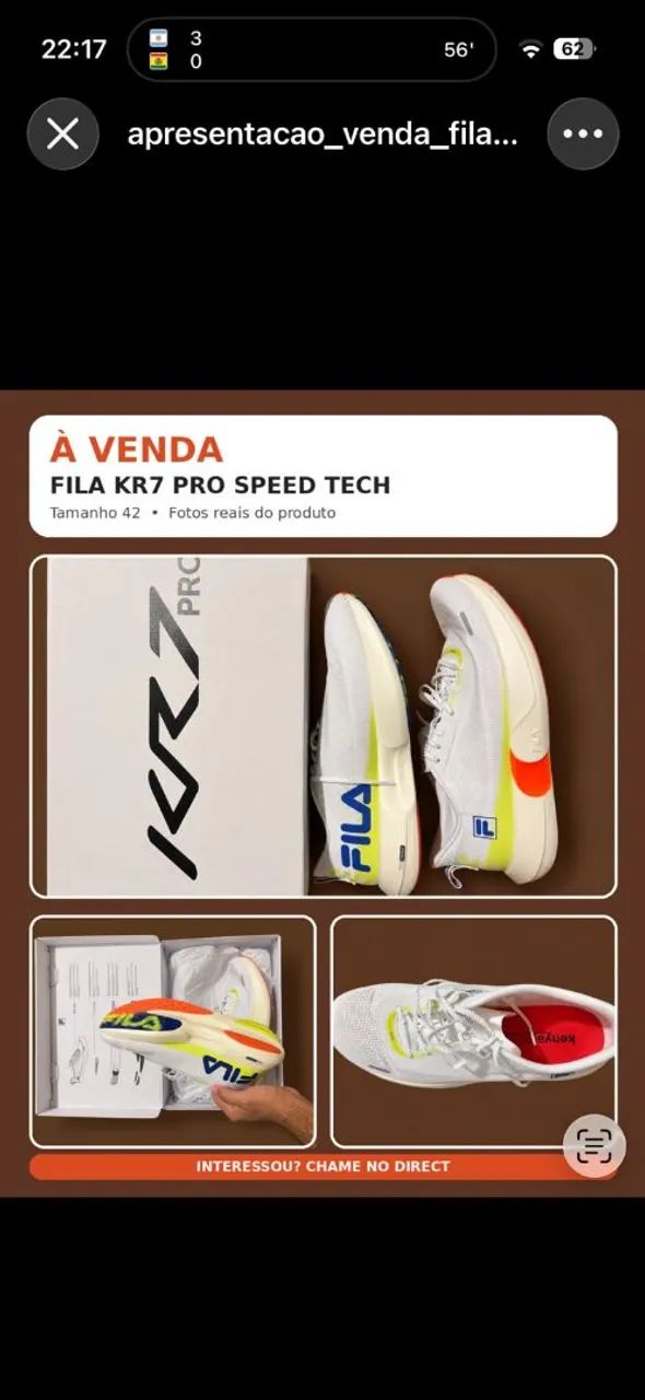 Tênis fila kr7 - Foto 4