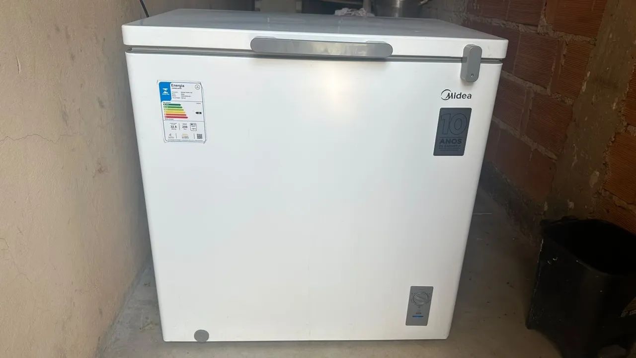 Freezer Midea 199L.       110v - Foto 2