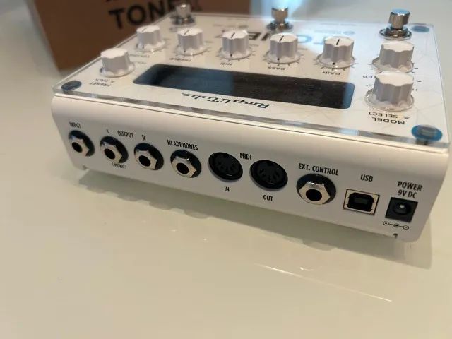 TONEX MAX PEDAL BRANCO (Anniversary) - Instrumentos musicais