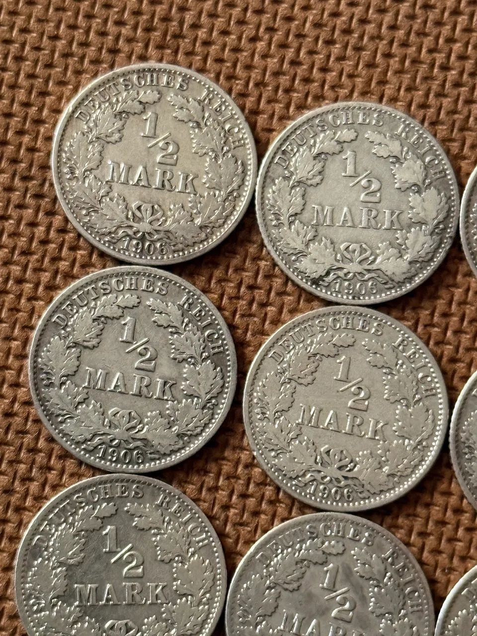 Moedas 1/2 mark - Foto 2