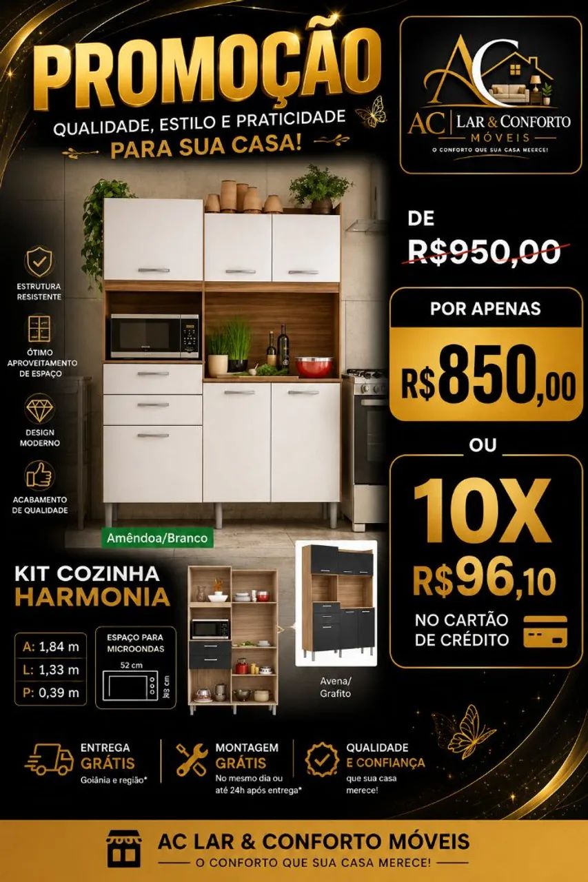 ARMÁRIOS DE COZINHA A PARTIR DE 595 - Foto 2