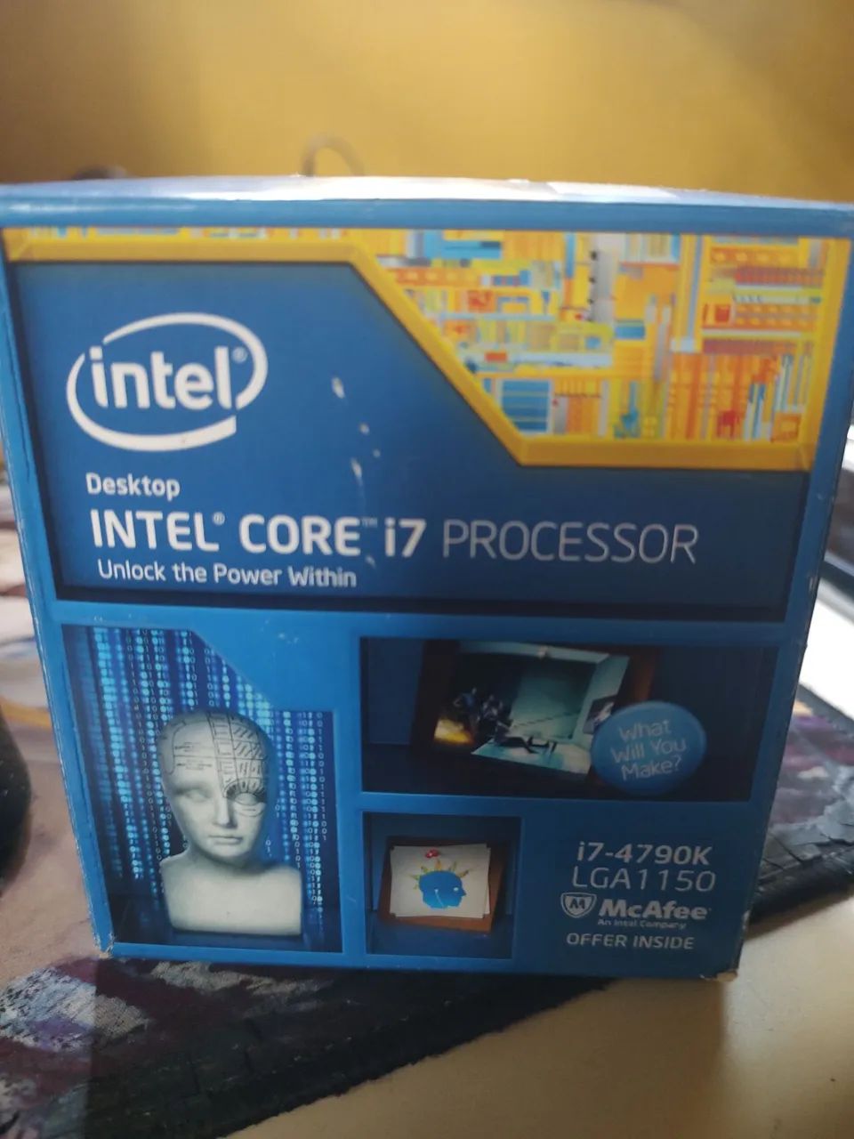 Processador i7 4790k na caixa 