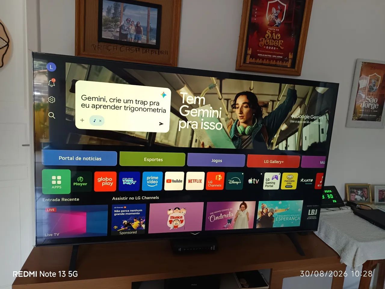 SMART TV LG 65"POLEGADAS 