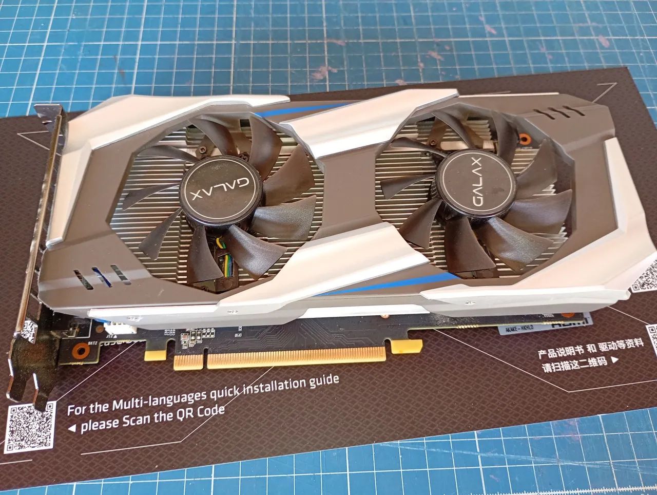 GTX 1050 praticamente nova sem caixa porém lacrada com pouco uso - Foto 3