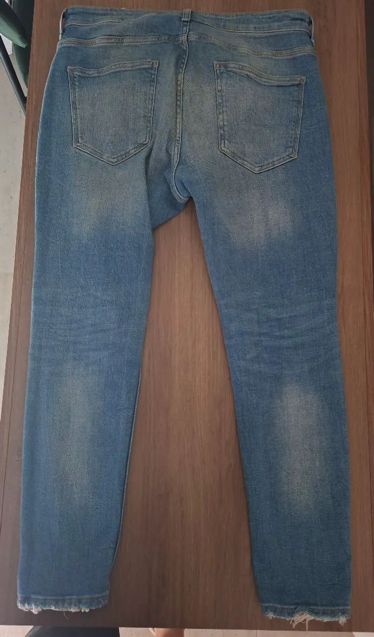 CALÇA JEANS ZARA - Foto 4