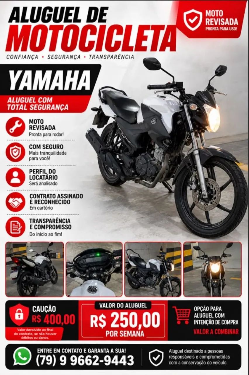 Aluguel de moto - Compre sua moto
