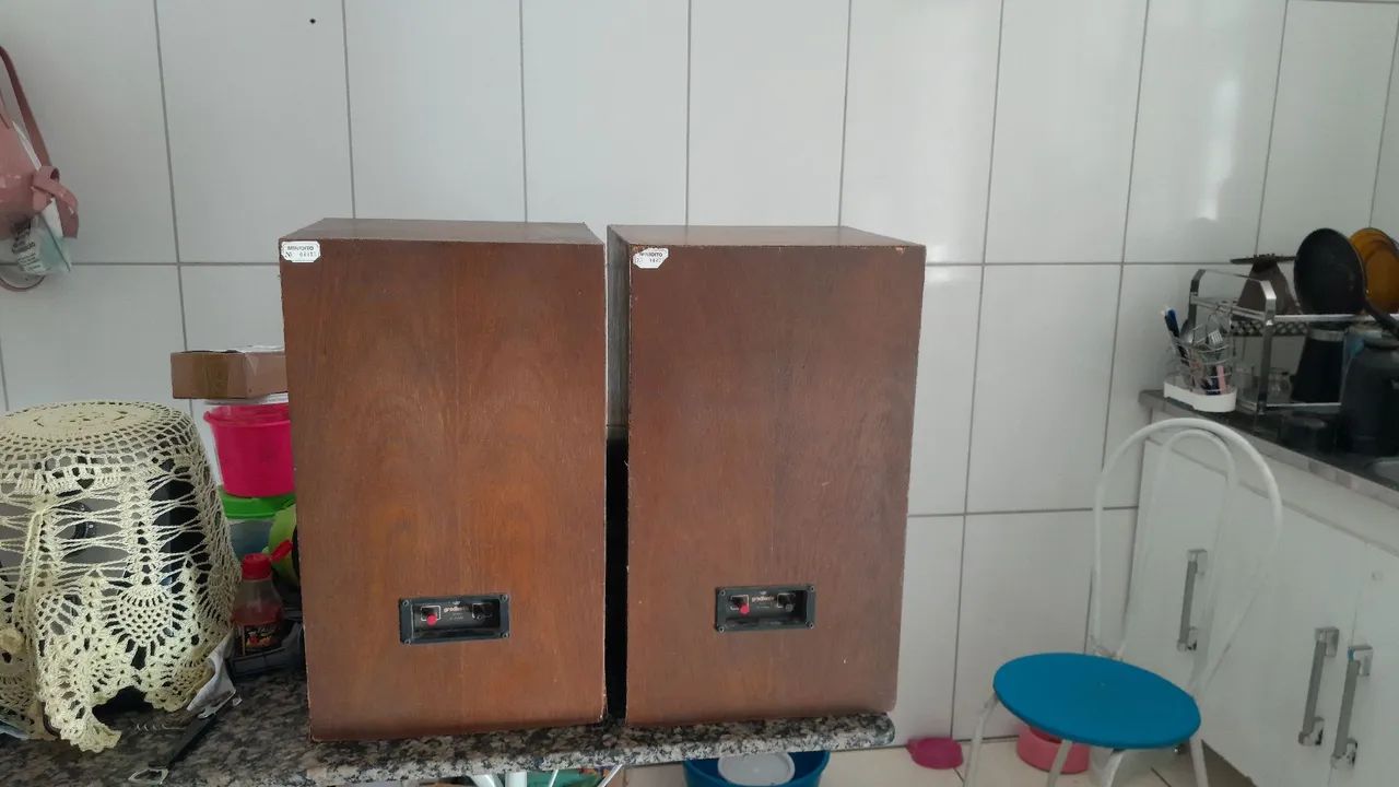 Caixas acústicas Gradiente mini oito  - Foto 3