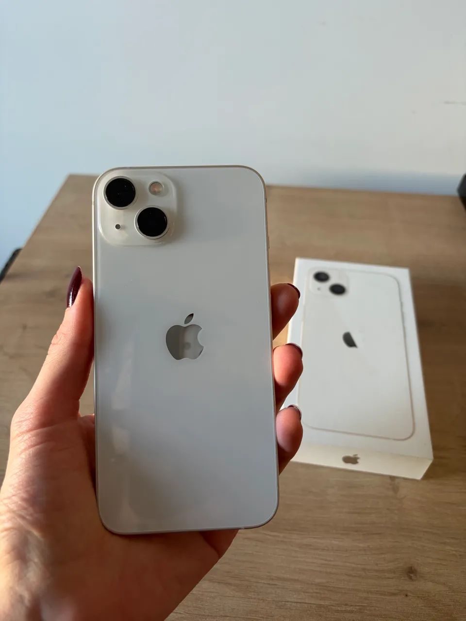 Iphone 13 - 128 GB Branco - Original com caixa completa e capinhas de brinde - Foto 4