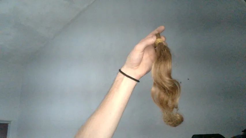 cabelo humano loiro natural