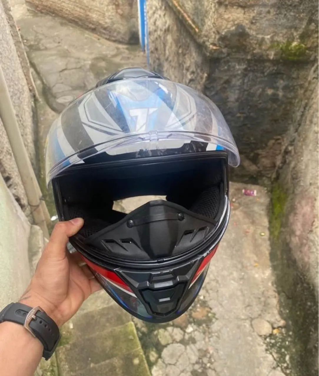 Vendo Capacete De Moto - Foto 2