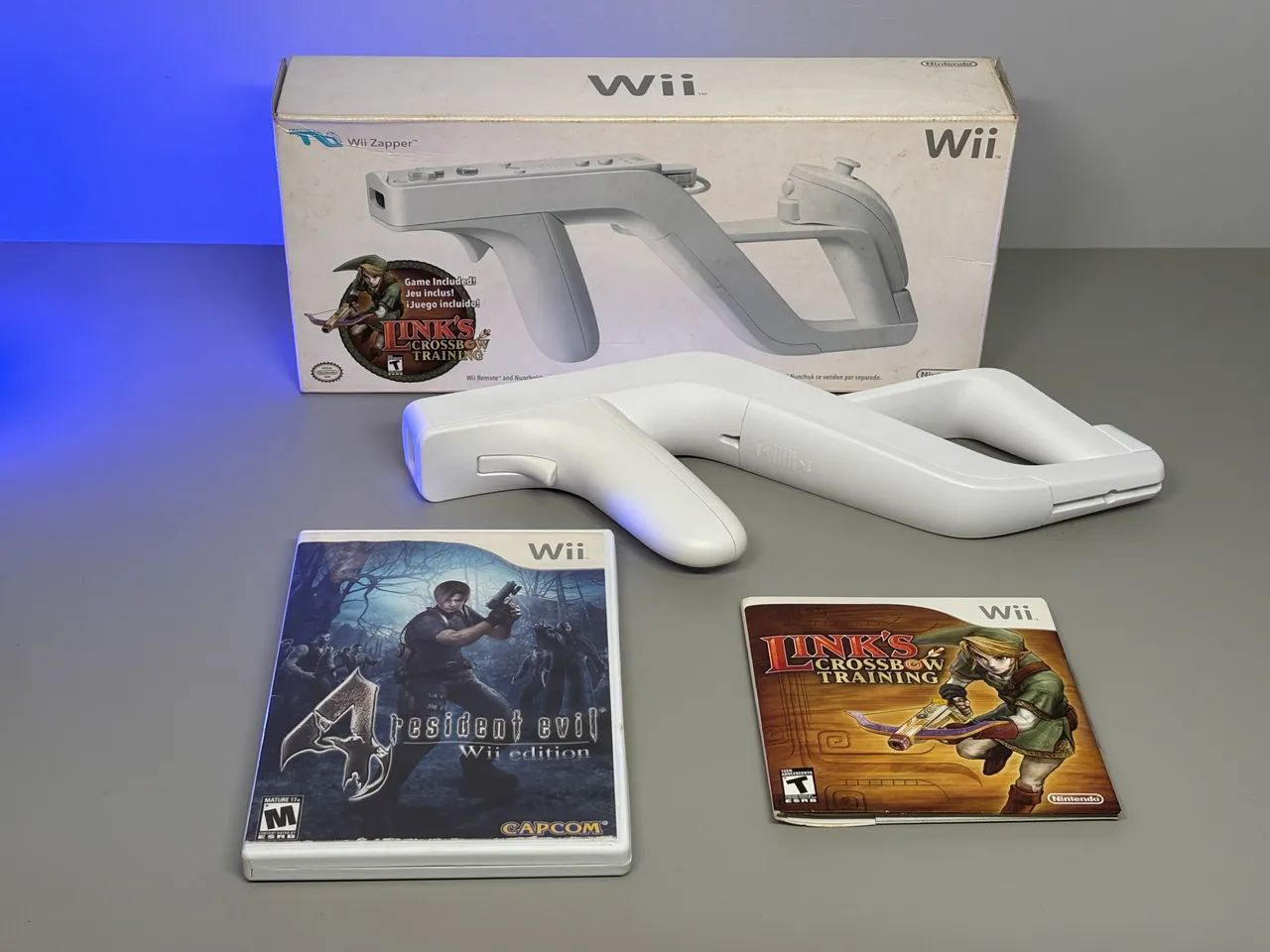 Wii zapper e resident evil 4