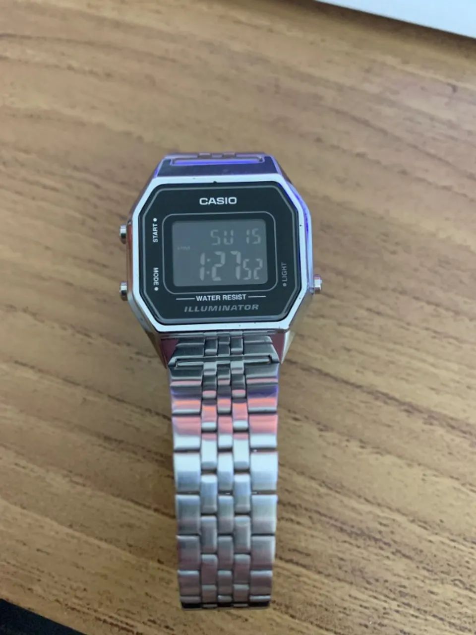 Relógio Casio Vintage La680W - Prata - Foto 3