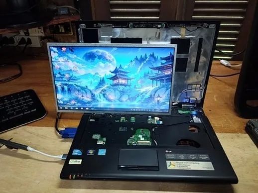 Placa Mae Notebook Lg Lgr48 Acompanha Carcaça E Outros Itens