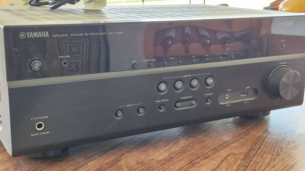 Receiver Yamaha RX V385 - Aparelhos de Som - Centro, Londrina