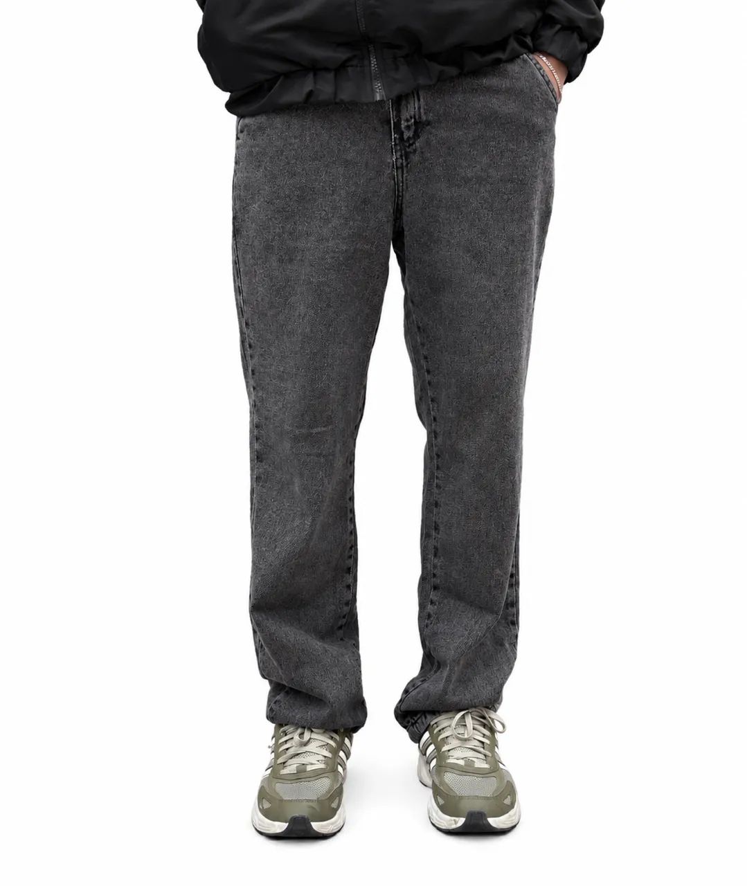 Calça Jeans Baggy GT - Preta 